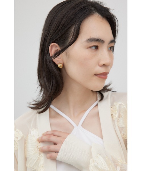 ラウンドピアス（ピアス（両耳用））｜crie conforto（クリーコン