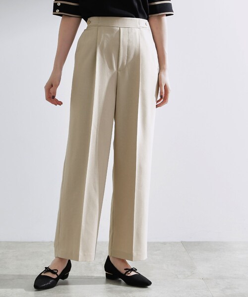 grove(グローブ)の「【洗える/美脚ラインキープ】ワイドパンツ(その他パンツ・レディース・ブラック/ブラウン系その他/ライトベージュ/チャコールグレー・03/02/01/04/05)」の20枚目の写真