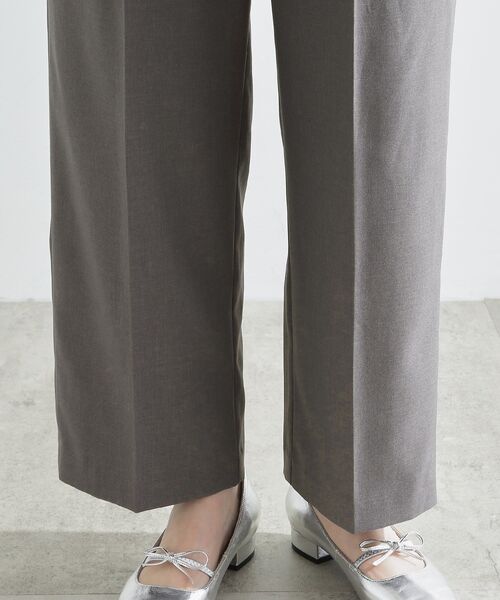 grove(グローブ)の「【洗える/美脚ラインキープ】ワイドパンツ(その他パンツ・レディース・ブラック/ブラウン系その他/ライトベージュ/チャコールグレー・03/02/01/04/05)」の7枚目の写真