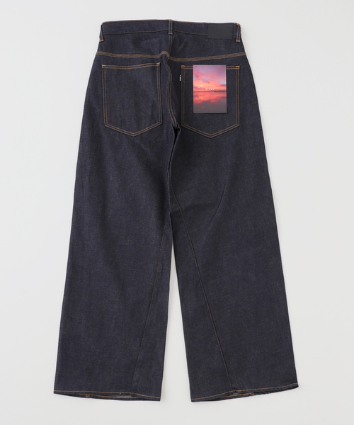 JIEDA(ジエダ)の「JIEDA / ジエダ 3D WORK DENIM / PT26(デニムパンツ・メンズ・ネイビー・1/2)」の2枚目の写真