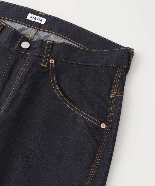 JIEDA(ジエダ)の「JIEDA / ジエダ 3D WORK DENIM / PT26(デニムパンツ・メンズ・ネイビー・1/2)」の4枚目の写真
