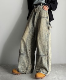 Classical Origin(NVJIW)́yClassical OriginzuVѐSځBv_uj[ChyC^[fj^Double Knee Wide Painter Denim(fjpc)