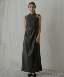 LE'RURE（リルアー）の「Melange cami drape dress（ドレス）」