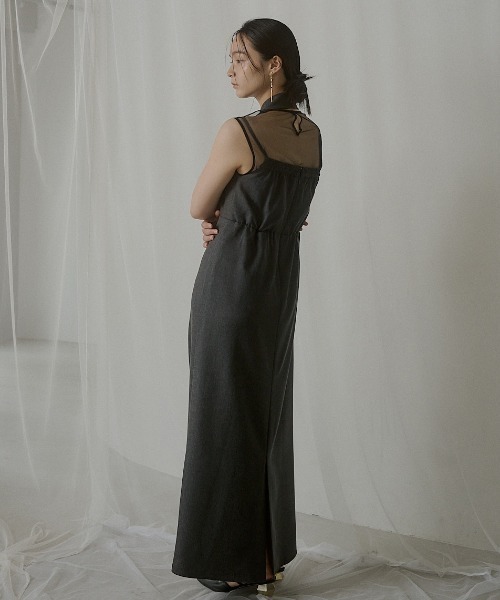 LE'RURE（リルアー）の「Melange cami drape dress（ドレス）」 - WEAR