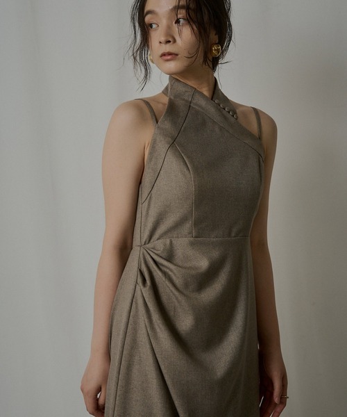 LE'RURE（リルアー）の「Melange cami drape dress（ドレス）」 - WEAR