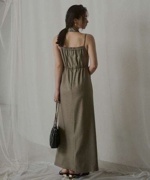 LE'RURE(リルアー)の「Melange cami drape dress(ドレス)」 - WEAR LE'RURE(リルアー)の「Melange cami drape dress(ドレス)」 - WEAR