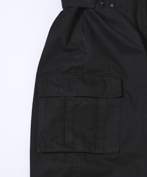 Johnbull（ジョンブル）の「JOHNBULL/ジョンブル MILサロペット /  2WAYサロペット / JL253P09（サロペット/オーバーオール・レディース・ブラック/オフホワイト・M/S）」の7枚目の写真