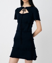 ネイビー ノースリーブ ミニワンピース ネイビー」に該当するワンピース（ショート・ミニ丈