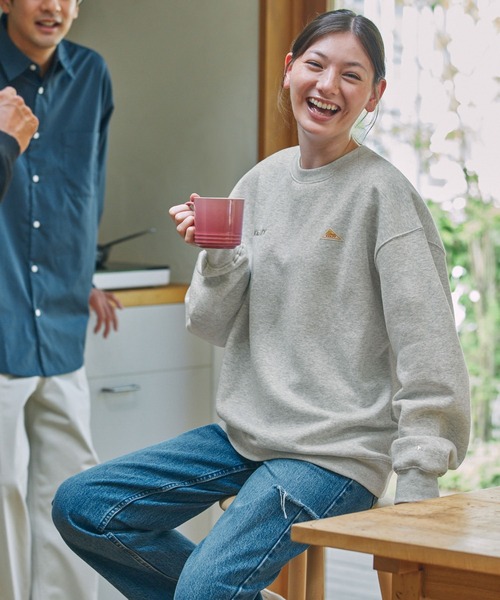 KELTY/ケルティ 別注 ダブルロゴ刺繍 ビッグシルエット裏起毛