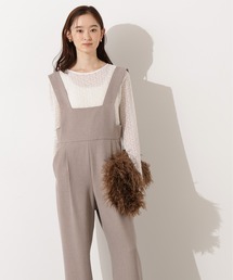 N.（N. Natural Beauty Basic） | ワイドストラップサロペット(サロペット/オーバーオール)