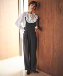 N.（N. Natural Beauty Basic） | ワイドストラップサロペット(サロペット/オーバーオール)