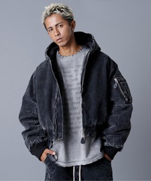 DANKE SCHON(_PVF[)DankeSchon/_PVF[/DUCK HOODED BLOUSON(u])