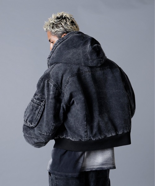 Danke Schön. ダンケシェーン　ブルゾン　F DankeSchon/ダンケシェーン/DUCK HOODED BLOUSON（ブルゾン