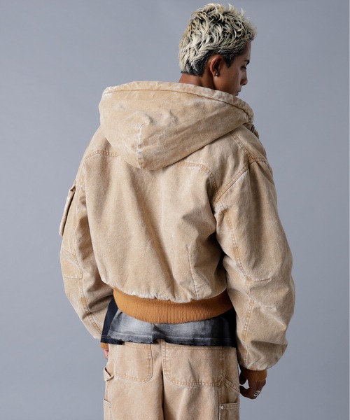 Danke Schön. ダンケシェーン　ブルゾン　F DankeSchon/ダンケシェーン/DUCK HOODED BLOUSON（ブルゾン