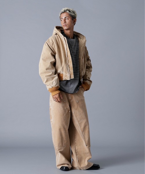 Danke Schön. ダンケシェーン　ブルゾン　F DankeSchon/ダンケシェーン/DUCK HOODED BLOUSON（ブルゾン