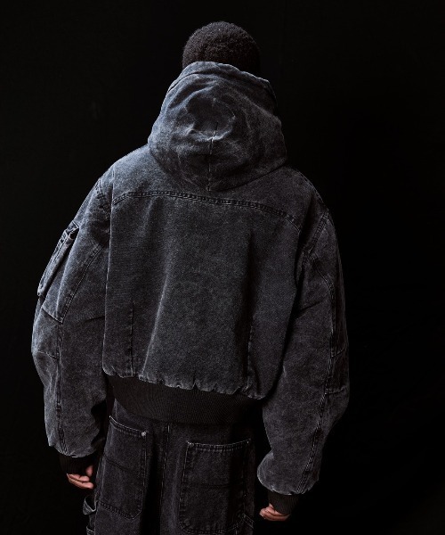Danke Schön. ダンケシェーン　ブルゾン　F DankeSchon/ダンケシェーン/DUCK HOODED BLOUSON（ブルゾン