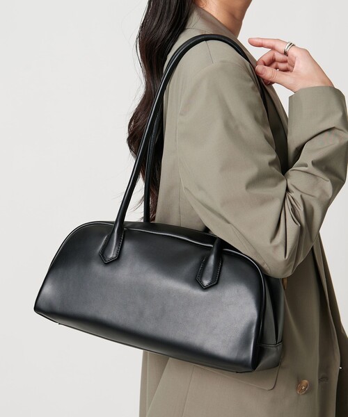 MARW UNITED ARROWS＞ソフト ワイド ボストンバッグ（ボストン