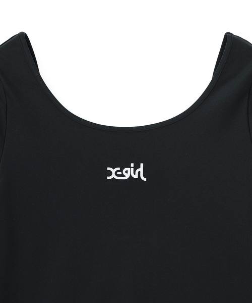 X-girl SPORTS(エックスガールスポーツ)の「BACK OPEN LS TOP(Tシャツ/カットソー・レディース・ブラック/ベージュ・MEDIUM/LARGE)」の20枚目の写真