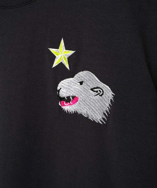 FACETASM（ファセッタズム）の「FACETASM/ファセッタズム THULE LONG TEE ロンT（Tシャツ/カットソー・メンズ・ホワイト/ブラック・5/4/3）」の6枚目の写真