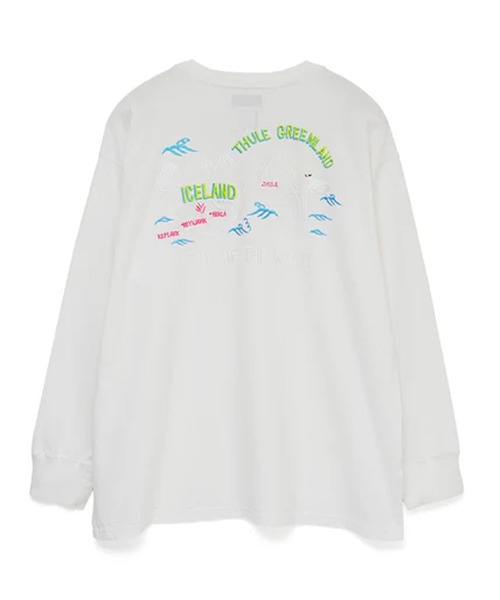 FACETASM（ファセッタズム）の「FACETASM/ファセッタズム THULE LONG TEE ロンT（Tシャツ/カットソー・メンズ・ホワイト/ブラック・5/4/3）」の19枚目の写真