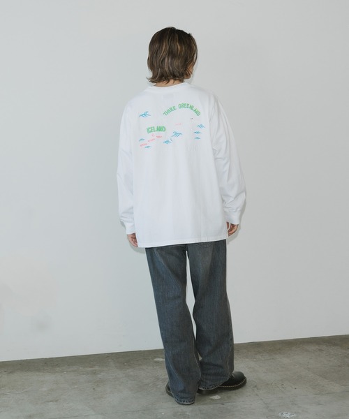 FACETASM（ファセッタズム）の「FACETASM/ファセッタズム THULE LONG TEE ロンT（Tシャツ/カットソー・メンズ・ホワイト/ブラック・5/4/3）」の21枚目の写真