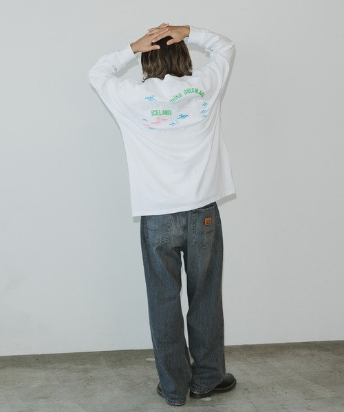 FACETASM（ファセッタズム）の「FACETASM/ファセッタズム THULE LONG TEE ロンT（Tシャツ/カットソー・メンズ・ホワイト/ブラック・5/4/3）」の16枚目の写真