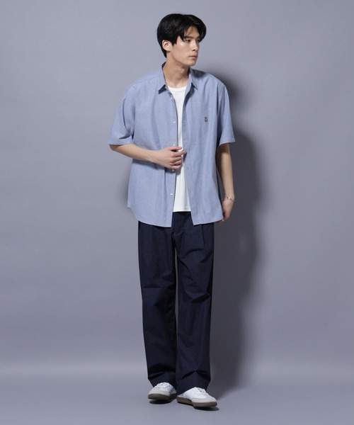 NANO universe（ナノユニバース）の「オリジナルパターンイージーパンツ（その他パンツ・メンズ・グレー/ブラック/ライトベージュ/ネイビー・L/M/S）」の14枚目の写真