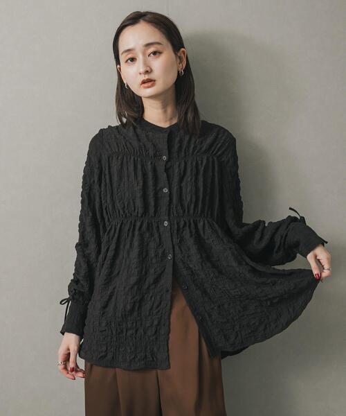Sense of place ブラウス SENSE OF PLACE by URBAN RESEARCH ブラウス シャツ ラッフルブラウス