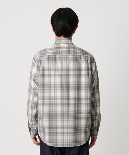 尾州 TW チェック レギュラーシャツ FORM TAPERD型