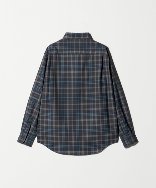 BEAUTY&YOUTH UNITED ARROWS(ビューティーアンドユースユナイテッドアローズ)の「尾州 TW チェック レギュラーシャツ FORM TAPERD型 ウォッシャブル MADE IN JAPAN(シャツ/ブラウス・メンズ・ネイビー/グレー系・S/M/L/XL)」の11枚目の写真