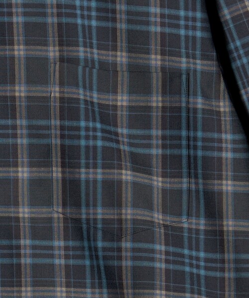BEAUTY&YOUTH UNITED ARROWS(ビューティーアンドユースユナイテッドアローズ)の「尾州 TW チェック レギュラーシャツ FORM TAPERD型 ウォッシャブル MADE IN JAPAN(シャツ/ブラウス・メンズ・ネイビー/グレー系・S/M/L/XL)」の14枚目の写真