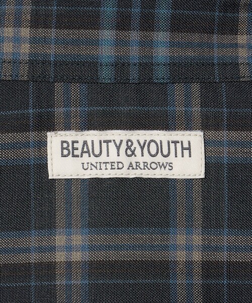 BEAUTY&YOUTH UNITED ARROWS(ビューティーアンドユースユナイテッドアローズ)の「尾州 TW チェック レギュラーシャツ FORM TAPERD型 ウォッシャブル MADE IN JAPAN(シャツ/ブラウス・メンズ・ネイビー/グレー系・S/M/L/XL)」の20枚目の写真