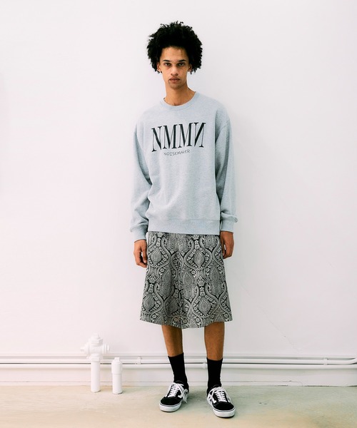 NOISE MAKER（ノイズメーカー）の「NMMNオーバーサイズスウェット（スウェット・メンズ・グレー/ブラック・XL/L/M）」の13枚目の写真