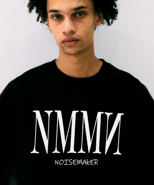 NOISE MAKER（ノイズメーカー）の「NMMNオーバーサイズスウェット（スウェット・メンズ・グレー/ブラック・XL/L/M）」の9枚目の写真