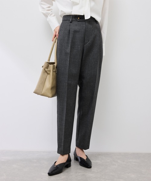 ＴＭ　カンパニョ－ロパーツ類　まとめ買い専用 セール】スリートーンツイードテーパードパンツ/セットアップ対応