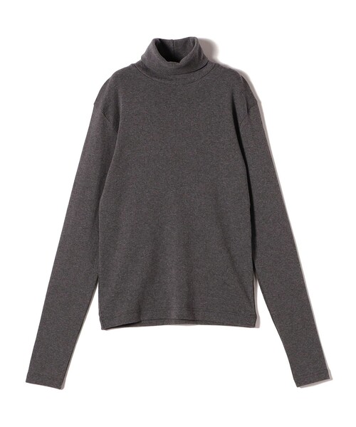 gicipi(ジチピ)の「gicipi:タートルネック ロング スリーブ Tシャツ(PREZZEMOLO)(Tシャツ/カットソー・レディース・グレー/ブラック/ホワイト・ONE SIZE)」の1枚目の写真
