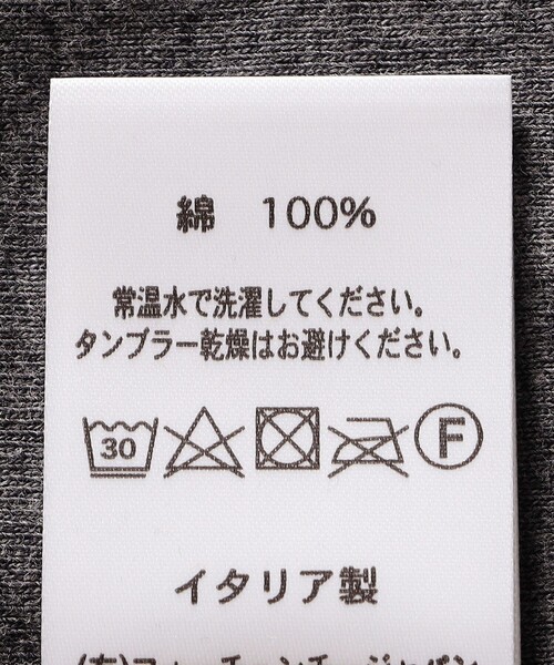 gicipi(ジチピ)の「gicipi:タートルネック ロング スリーブ Tシャツ(PREZZEMOLO)(Tシャツ/カットソー・レディース・グレー/ブラック/ホワイト・ONE SIZE)」の10枚目の写真