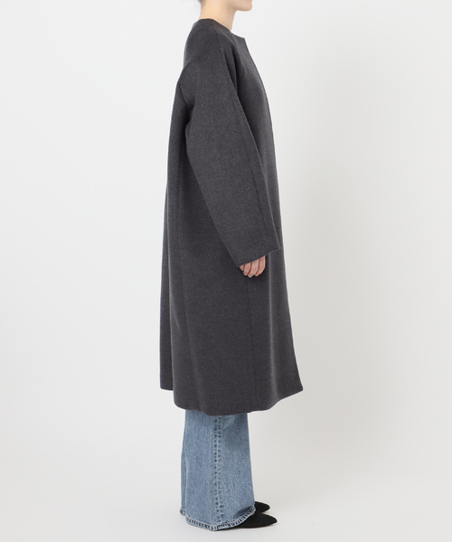 セール】S160ビーバーノーカラーコート（ノーカラーコート）｜Spick