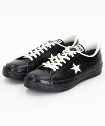 CONVERSE(Ro[X)CONVERSE/Ro[X ONE STAR J BLK SOLEy26.0-28.0cmz(Xj[J[)