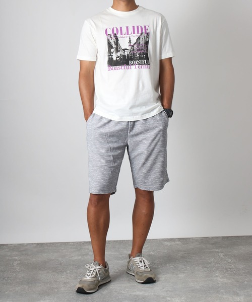 NYLAUS(ナイラス)の「【Nylaus】グラフィックプリント Tシャツ 半袖(Tシャツ/カットソー・メンズ・ブラック/ホワイト・L/M)」の5枚目の写真