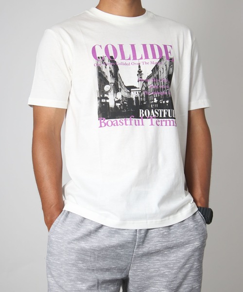 NYLAUS(ナイラス)の「【Nylaus】グラフィックプリント Tシャツ 半袖(Tシャツ/カットソー・メンズ・ブラック/ホワイト・L/M)」の9枚目の写真