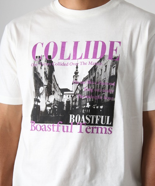 NYLAUS(ナイラス)の「【Nylaus】グラフィックプリント Tシャツ 半袖(Tシャツ/カットソー・メンズ・ブラック/ホワイト・L/M)」の12枚目の写真