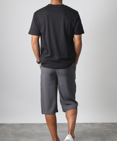 NYLAUS(ナイラス)の「【Nylaus】グラフィックプリント Tシャツ 半袖(Tシャツ/カットソー・メンズ・ブラック/ホワイト・L/M)」の14枚目の写真