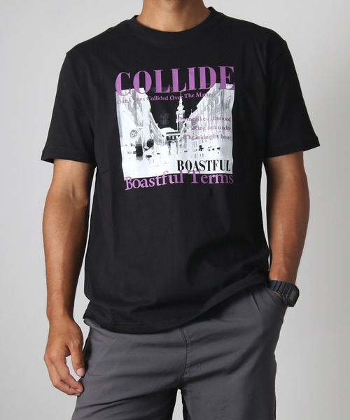 NYLAUS(ナイラス)の「【Nylaus】グラフィックプリント Tシャツ 半袖(Tシャツ/カットソー・メンズ・ブラック/ホワイト・L/M)」の16枚目の写真