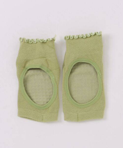 ammy.(エイミードット)の「【 ammy. / エイミードット 】 滑り止め付き フリル フットカバー ソックス / ヨガ フィットネス(ソックス/靴下・レディース・パープル/グリーン/ブルー/ベージュ/ホワイト/ブラック・FREE)」の15枚目の写真