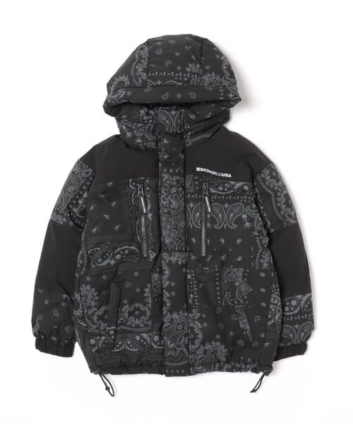 DC（ディーシー）の「DC/ディーシー アウター キッズ 中綿ジャケット 撥水 ストレッチ 25 KD PADDED GLACIER JACKET YJK254501（その他アウター・キッズ・ブラック系その他/カーキ/ブラック・160cm/150cm/140cm/130cm/120cm/110cm）」の13枚目の写真