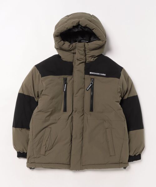 DC（ディーシー）の「DC/ディーシー アウター キッズ 中綿ジャケット 撥水 ストレッチ 25 KD PADDED GLACIER JACKET YJK254501（その他アウター・キッズ・ブラック系その他/カーキ/ブラック・160cm/150cm/140cm/130cm/120cm/110cm）」の12枚目の写真