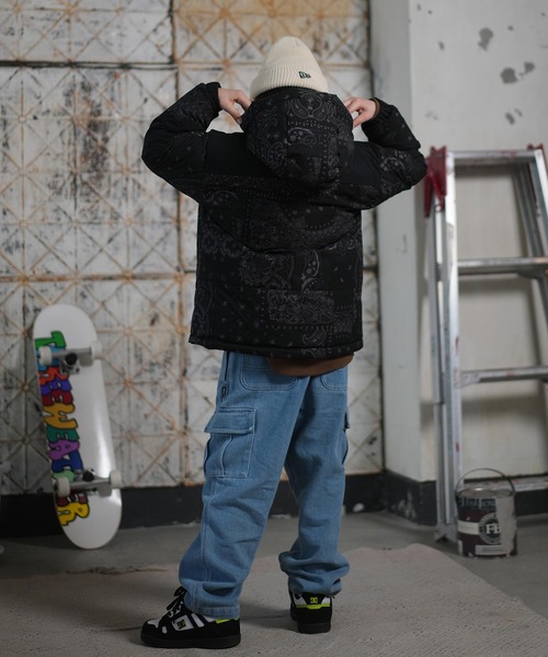 DC（ディーシー）の「DC/ディーシー アウター キッズ 中綿ジャケット 撥水 ストレッチ 25 KD PADDED GLACIER JACKET YJK254501（その他アウター・キッズ・ブラック系その他/カーキ/ブラック・160cm/150cm/140cm/130cm/120cm/110cm）」の22枚目の写真