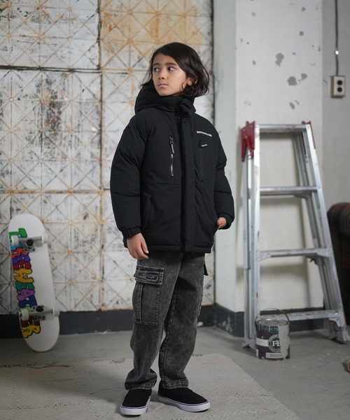 DC（ディーシー）の「DC/ディーシー アウター キッズ 中綿ジャケット 撥水 ストレッチ 25 KD PADDED GLACIER JACKET YJK254501（その他アウター・キッズ・ブラック系その他/カーキ/ブラック・160cm/150cm/140cm/130cm/120cm/110cm）」の8枚目の写真