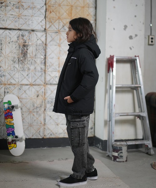 DC（ディーシー）の「DC/ディーシー アウター キッズ 中綿ジャケット 撥水 ストレッチ 25 KD PADDED GLACIER JACKET YJK254501（その他アウター・キッズ・ブラック系その他/カーキ/ブラック・160cm/150cm/140cm/130cm/120cm/110cm）」の9枚目の写真